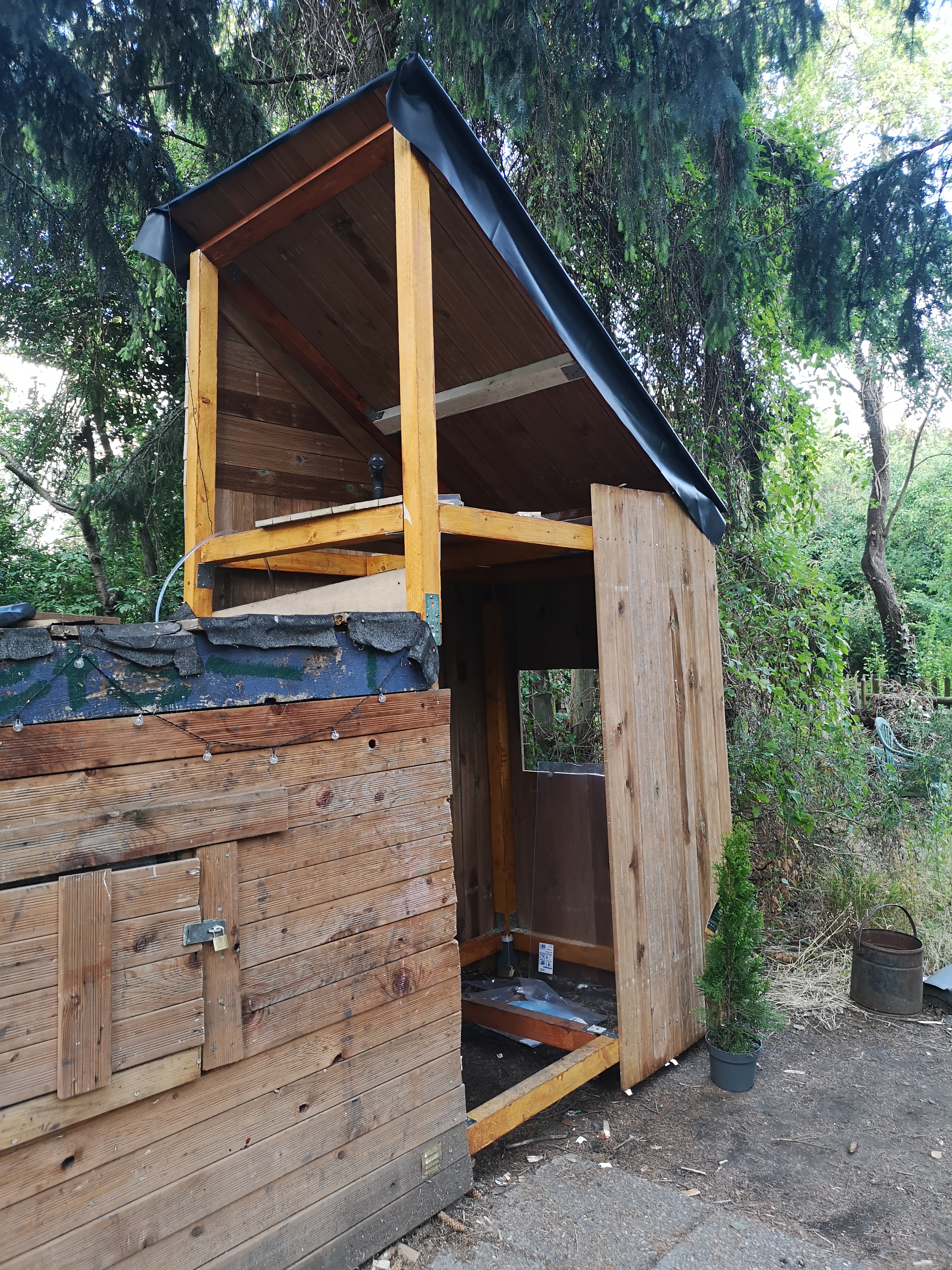 My Friend and I at our House