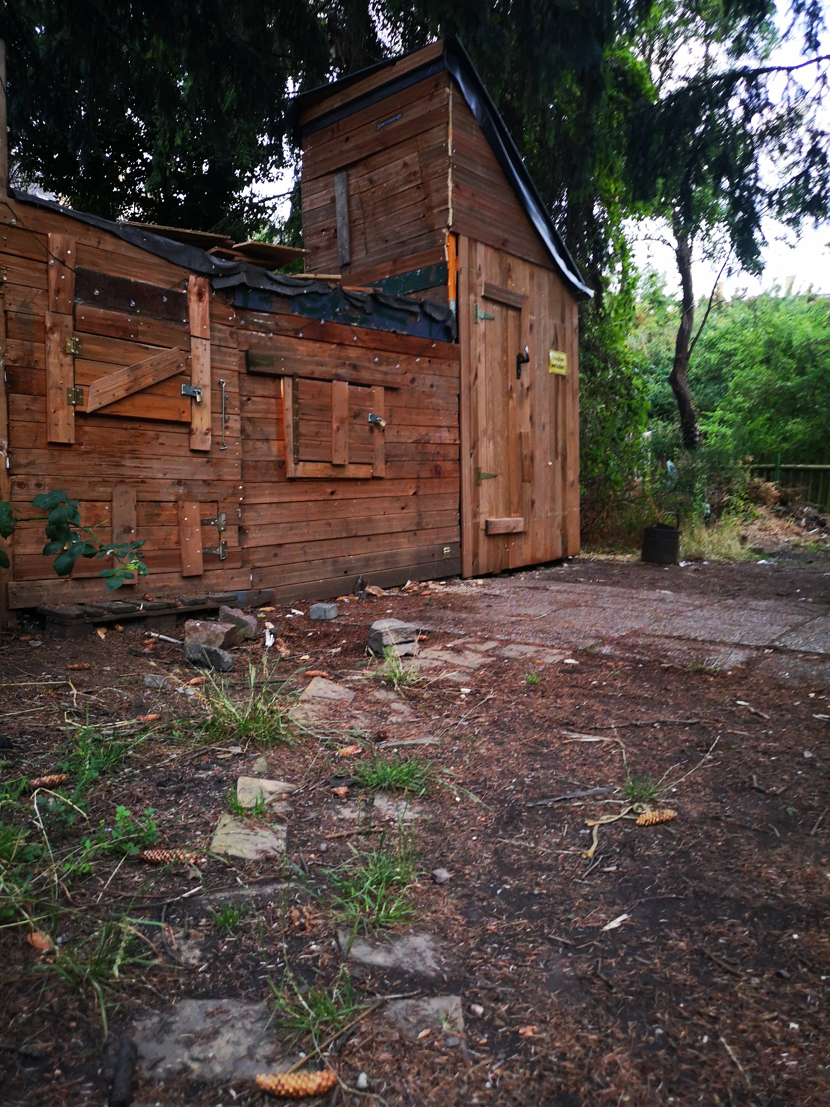 My Friend and I at our House