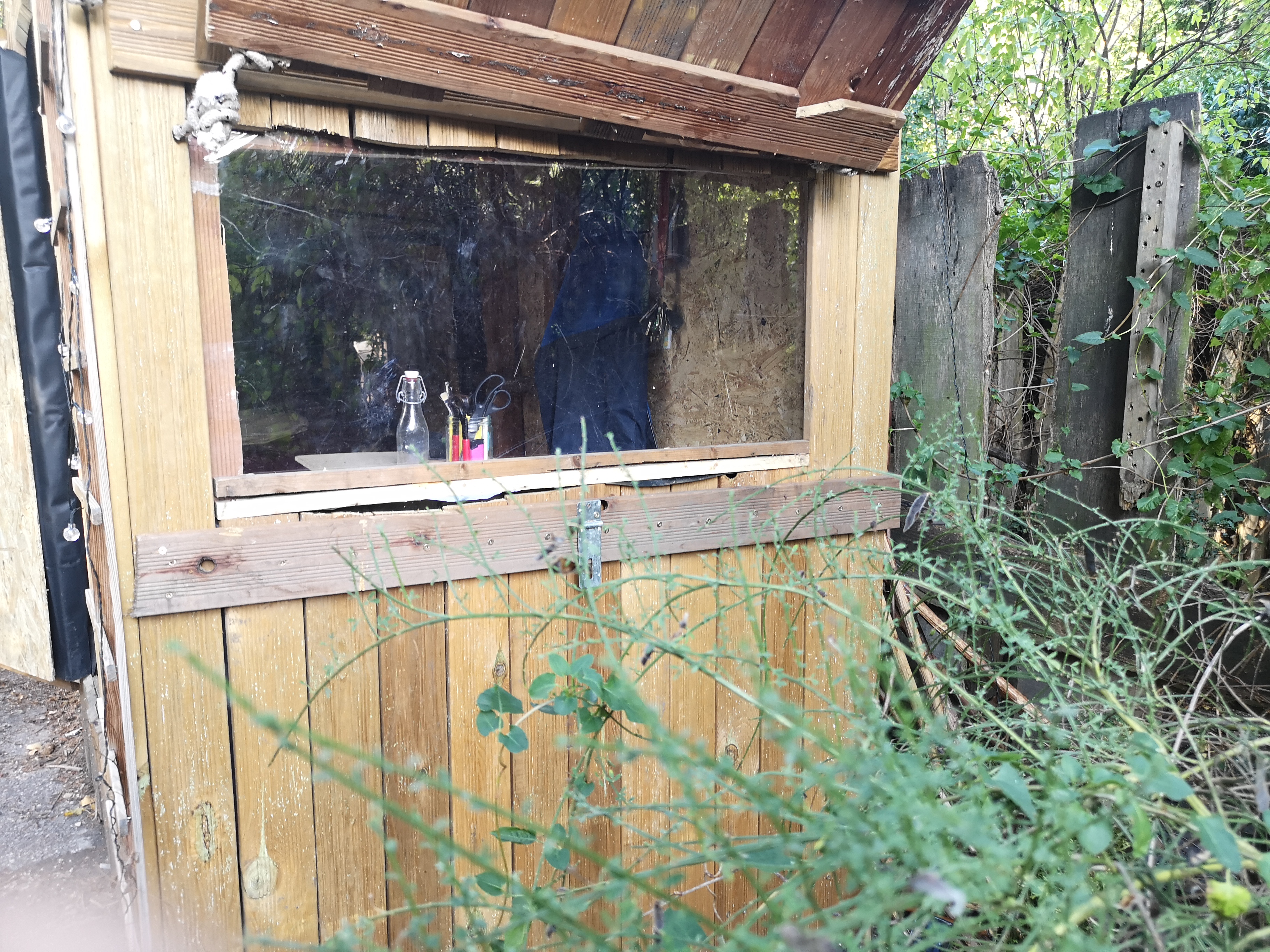 My Friend and I at our House