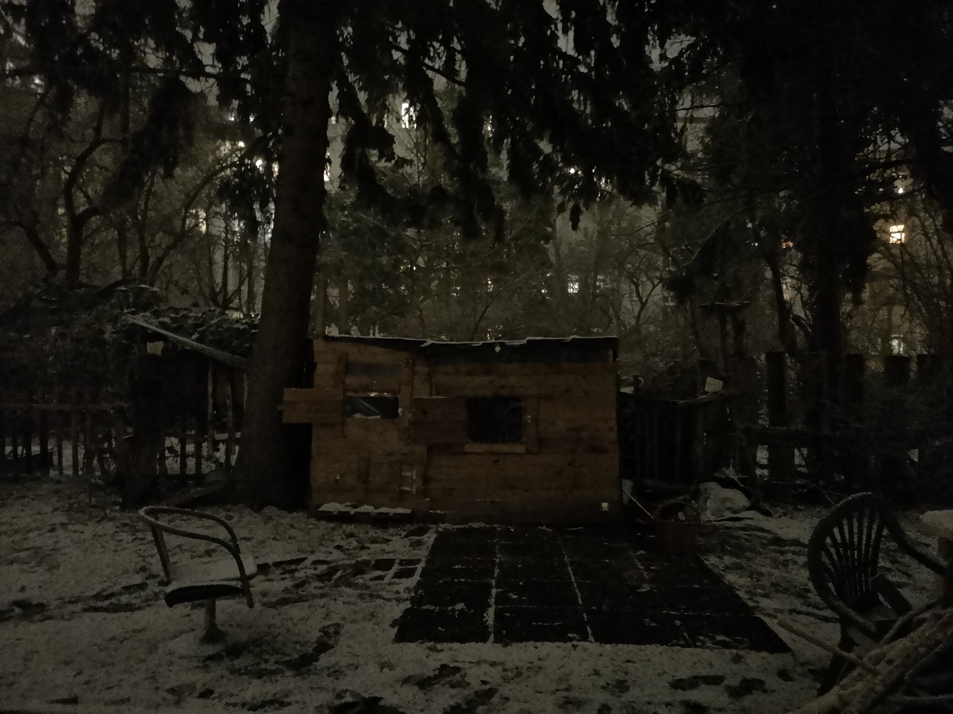 My Friend and I at our House