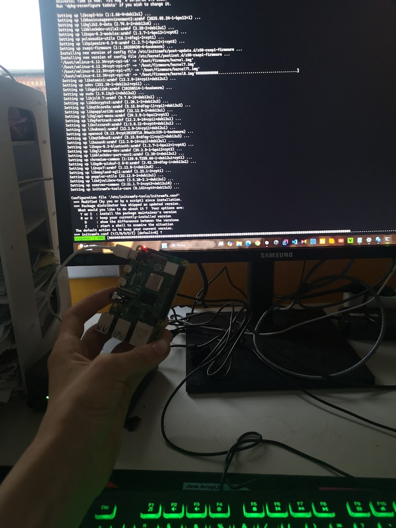 My Friend and I at our House