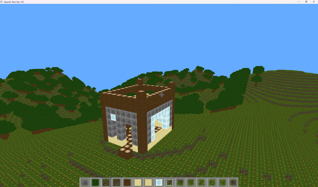 My Friend and I at our House